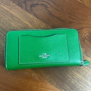 Genuine Coach Leather Wallet